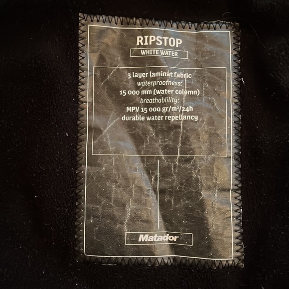 Matador White Black Waterproof Ski Snow Jacket - Picture 5 of 8